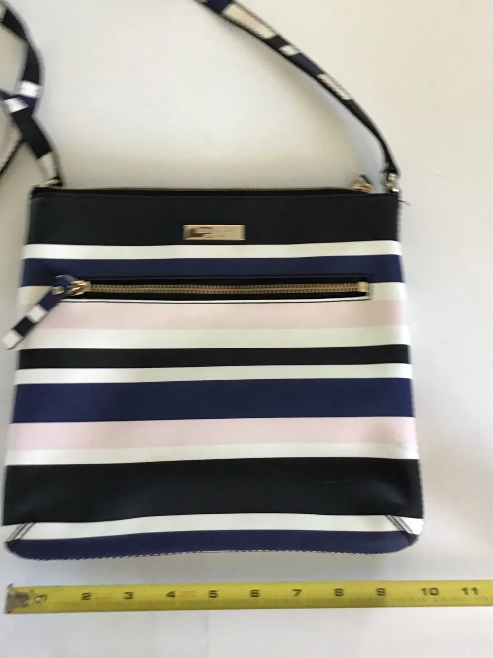 Kate Spade New York Grove Street Stripe Crossbody & Zip Around Wallet Set